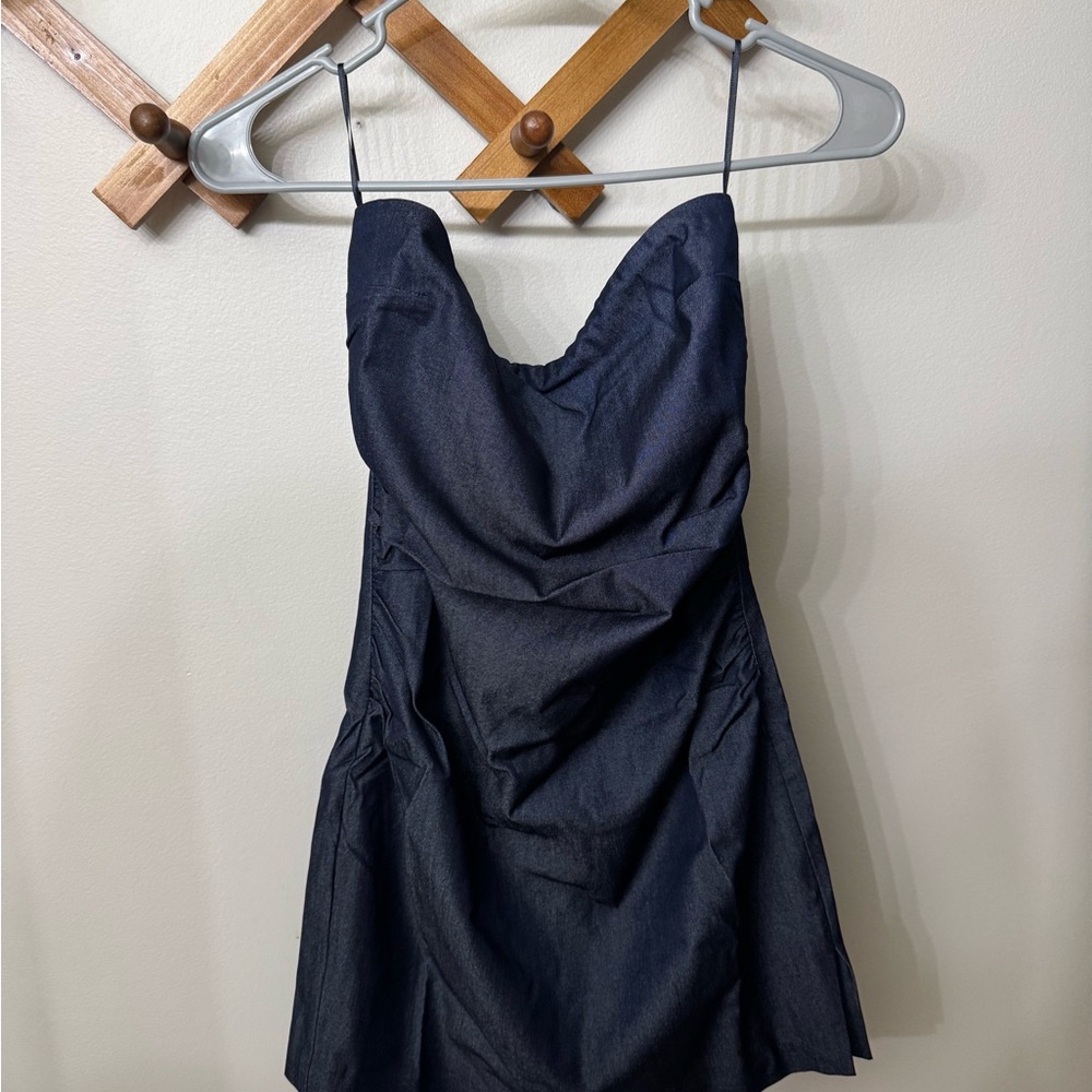Elegant Black Spaghetti Strap Dress